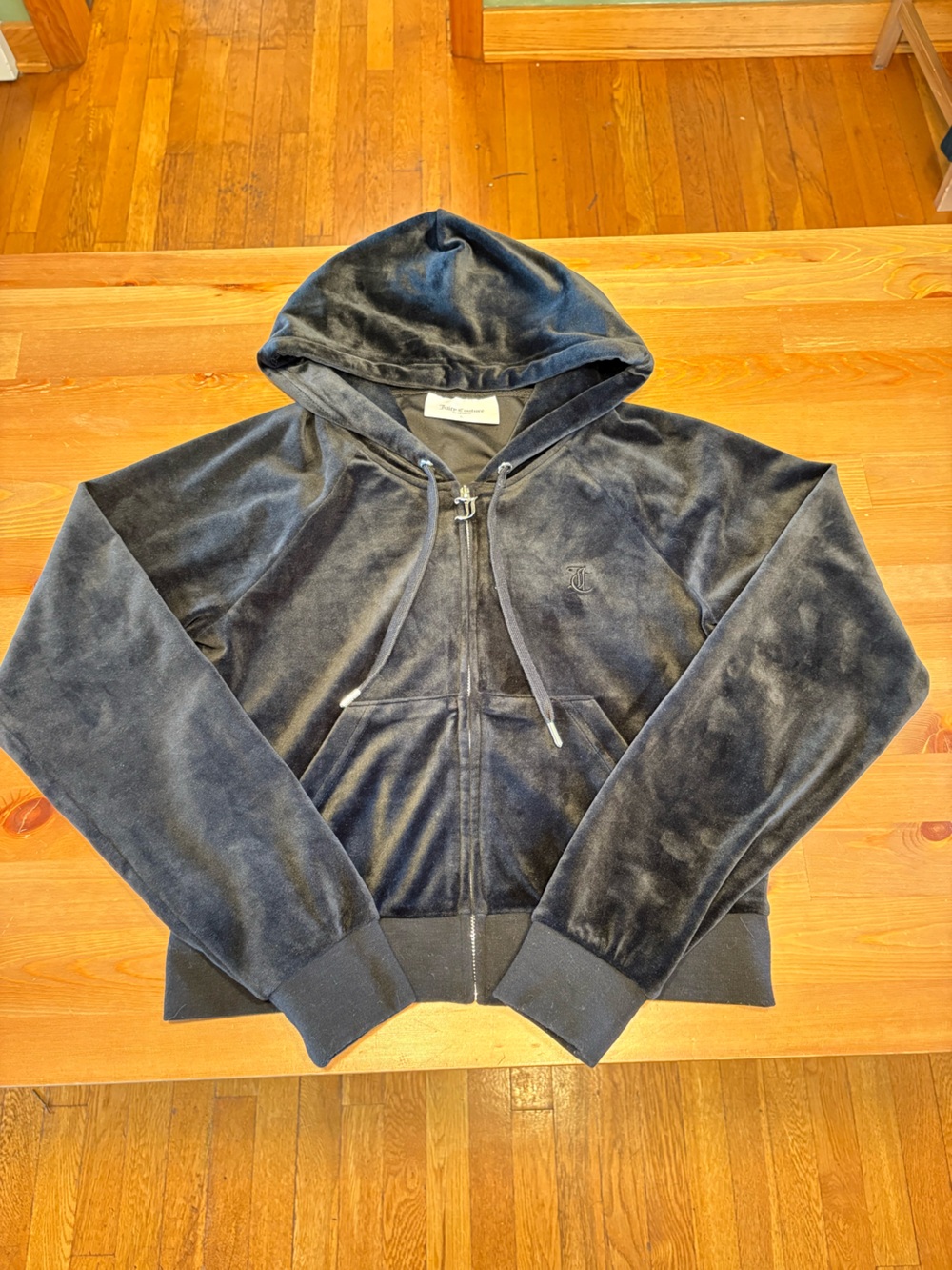 Juicy Couture Black Velour Tracksuit